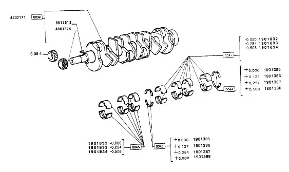 1901834 - набор вкладышей
